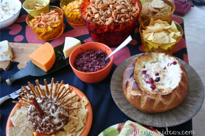 Thanksgiving snack foods by dennasideas.com